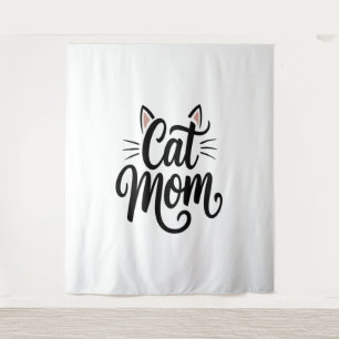 Tapiz Gato Mamá Whiskers y Oídos