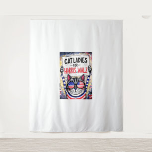 Tapiz Gatos damas para Harris Walz