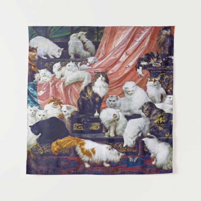 Tapiz Gatos (los amantes de mi esposa), Carl Kahler (Anverso)