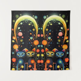 Tapiz Gatos mágicos