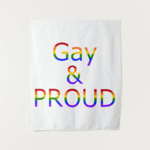 Tapiz Gay Caída Y Orgulloso