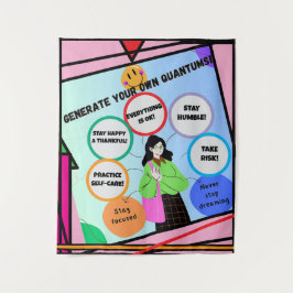 Tapiz ¡GENERAR SUS PROPIOS CUANTUMOS! Terapia Soul.