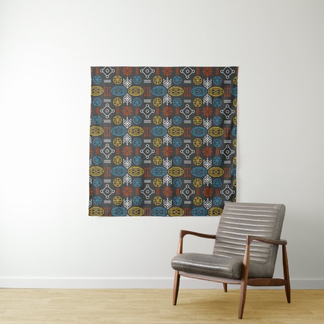 Tapiz geo scandinavian (In situ)