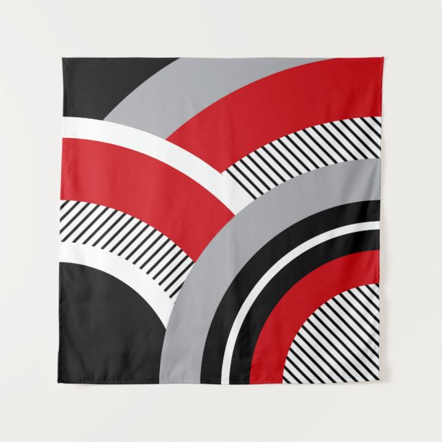 Tapiz Geometría colorida (Anverso)