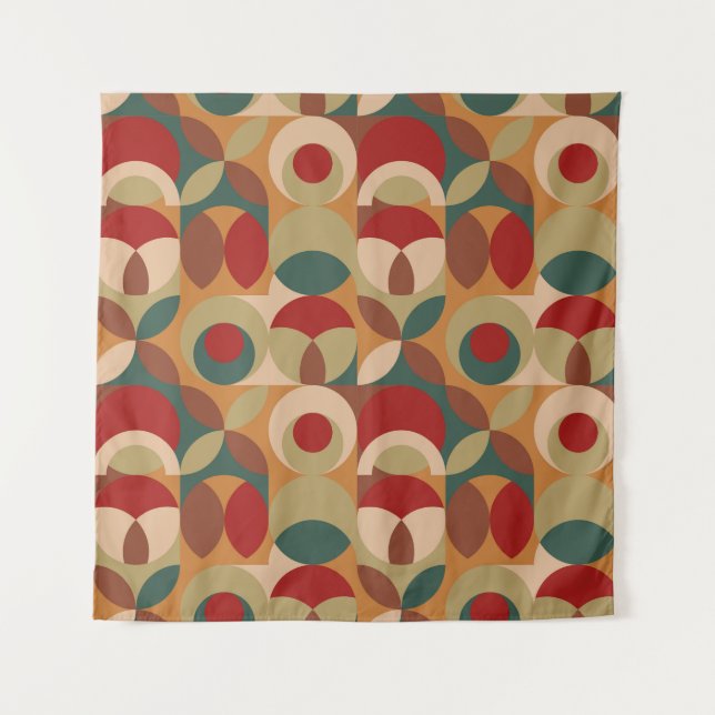 Tapiz Geometría de estilo escandinavo Material gráfico m (Anverso)