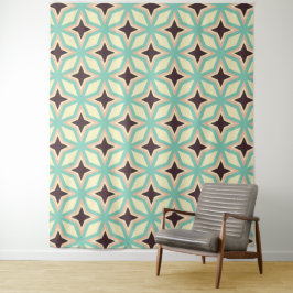 Tapiz Geometric pattern with alternating dark star shape