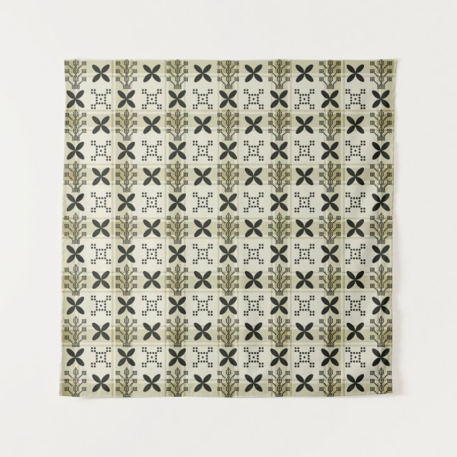 Tapiz Geometric Seamless pattern background. Batik desig (Anverso)