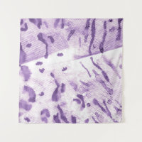 Geométrica Animal Texturado. Cruces de lavanda. L