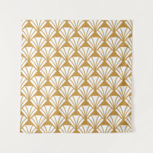 Tapiz Geométrica clásica: Elegancia Art Deco.