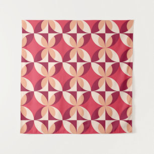 Tapiz Geométrico abstracto: diseño textil sin costura