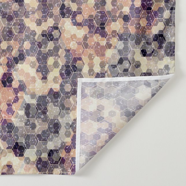 Tapiz Geométrico gris beige (Detalle)