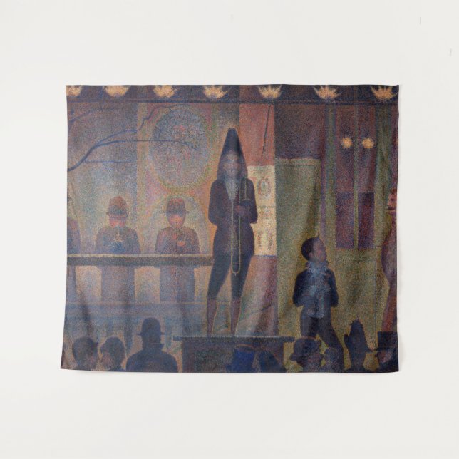 Tapiz Georges Seurat - Circus Slideshow (Anverso (horizontal))