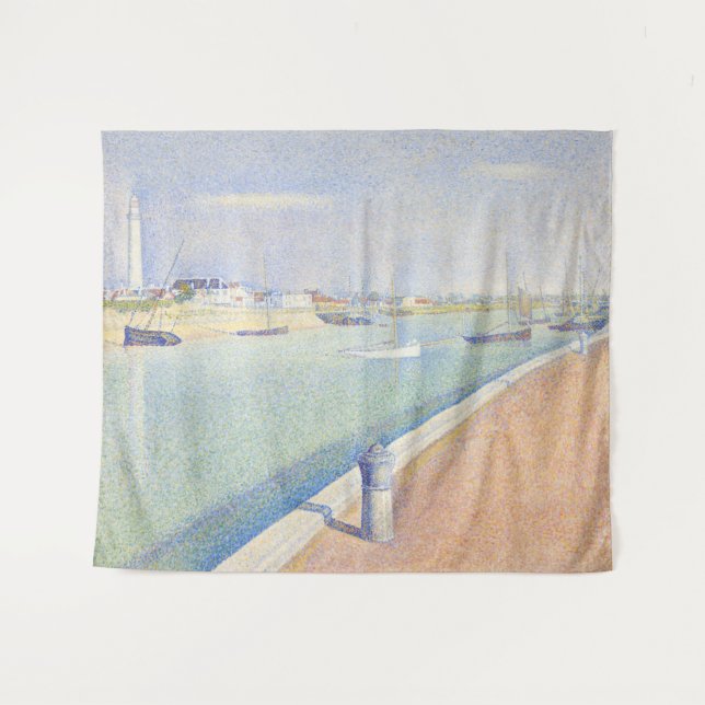 Tapiz Georges Seurat - El canal de las gaviotas (Anverso (horizontal))