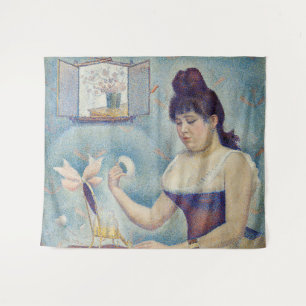 Tapiz Georges Seurat - Joven mujer empolvándose