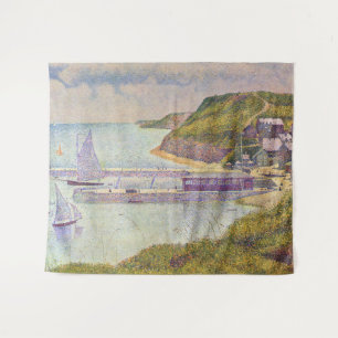 Tapiz Georges Seurat - Port-en-Bessin en marea alta