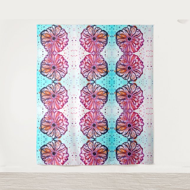 Tapiz Gerberas germini (Anverso)