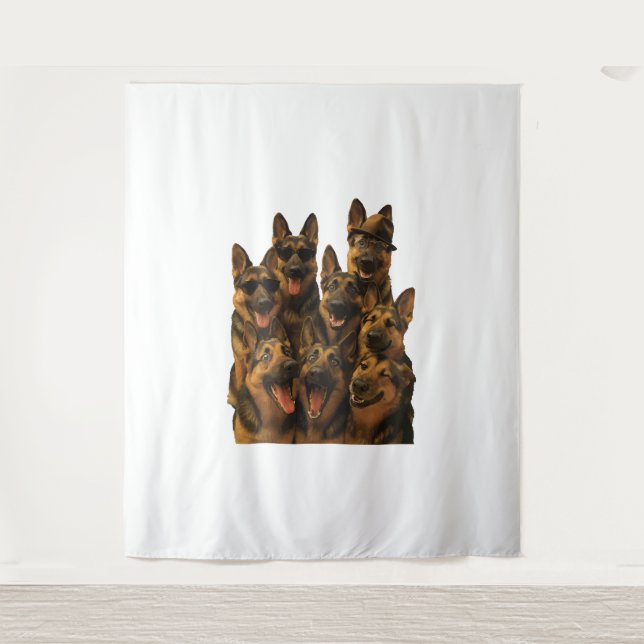 Tapiz German Shepherd (Anverso)