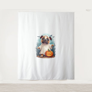 Tapiz Ghost Bulldog Boo