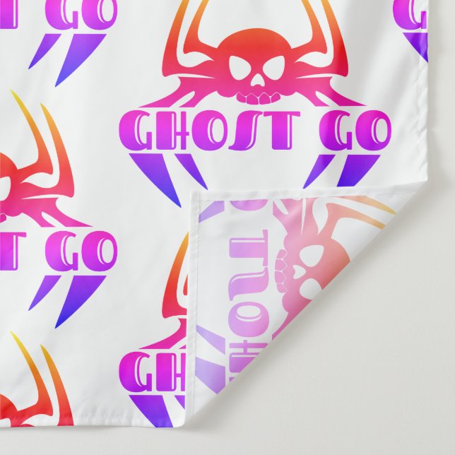 Tapiz Ghost Go Spooky Season (Detalle)