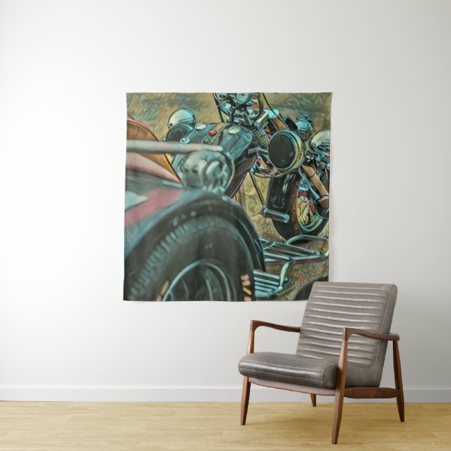 Tapiz gifts to get motorcyclists (In situ)