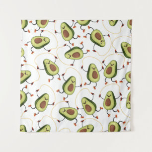 Tapiz Gimnasio del aguacate: Patrón de cosecha