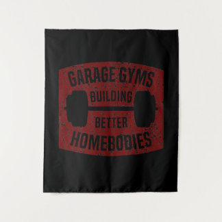 Tapiz Gimnasio Garage Construyendo Mejores Homeboetas Gi