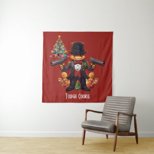 Tapiz Gingerbread Gangster
