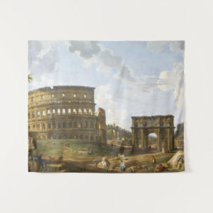 Tapiz Giovanni Paolo Panini Vista del Coliseo