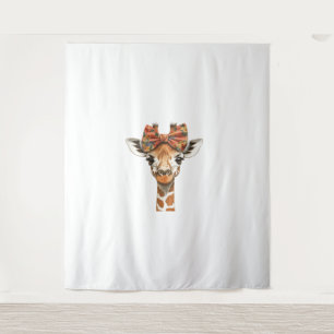 Tapiz Giraffe Boho Wildflower Coquette Bow Mom Madthers