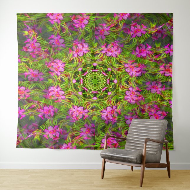 Tapiz giratorio Phlox rosa bonito... (In situ (horizontal))