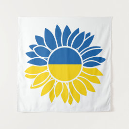 Tapiz Giro de bandera de Ucrania