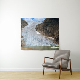 Tapiz Glaciar Briksdal en 1984.