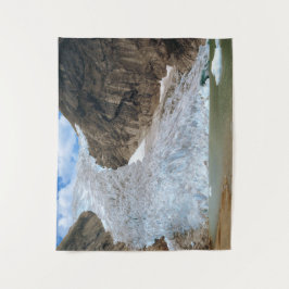 Tapiz Glaciar Briksdal en 1984.