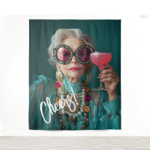 Glamurosa anciana mujer audaz moda de lujo