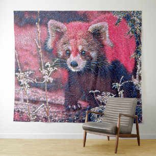 Tapiz GlitzyAnimal_RedPanda_005