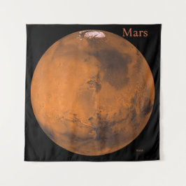 Tapiz Globe Mars de la NASA