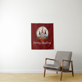 Tapiz Gnomos Navideños Alegres, Rústicos, Cuadros, Moder