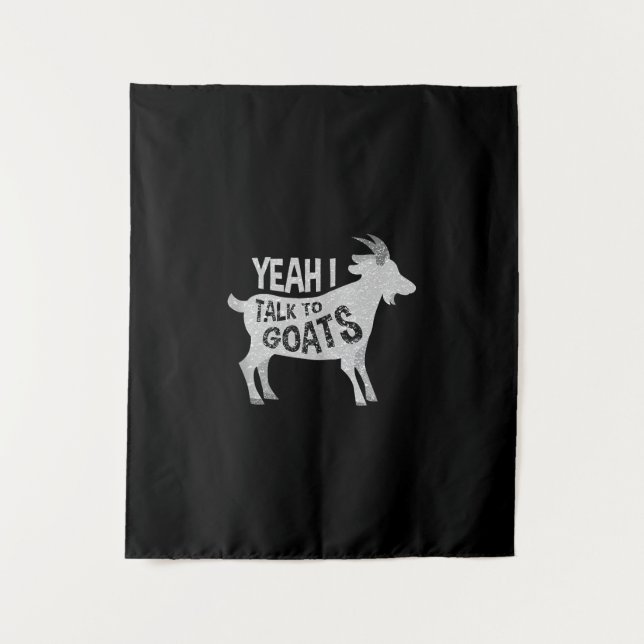 Tapiz Goat Lovers Goat Joke Gift (Anverso)