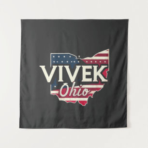 Tapiz Gobernador de Vivek Ohio 2026 Republicano Estadoun