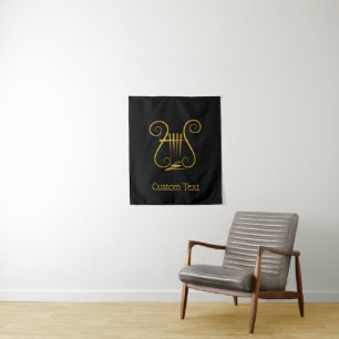 Tapiz Golden Lyre