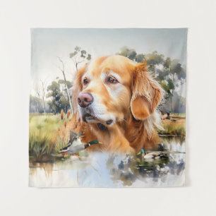 Tapiz Golden Retriever