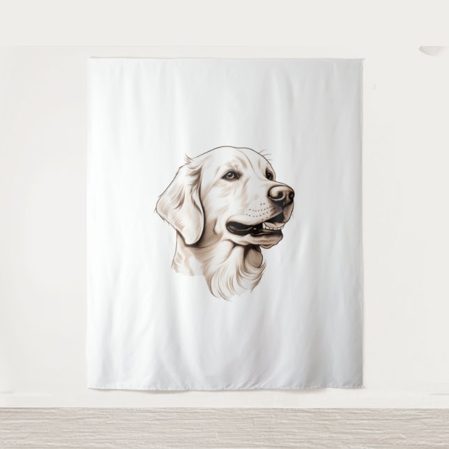 Tapiz Golden Retriever 2 (Anverso)