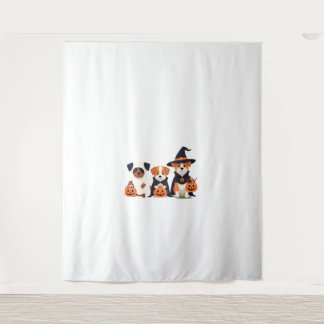 Tapiz Golden Retriever Ghost Halloween Trick Or Treat Do