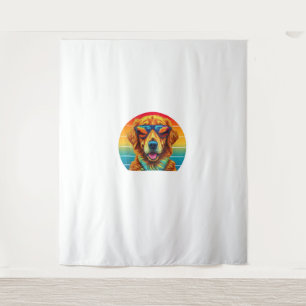 Tapiz Golden Retriever para niños Chicas gafas de sol Pe