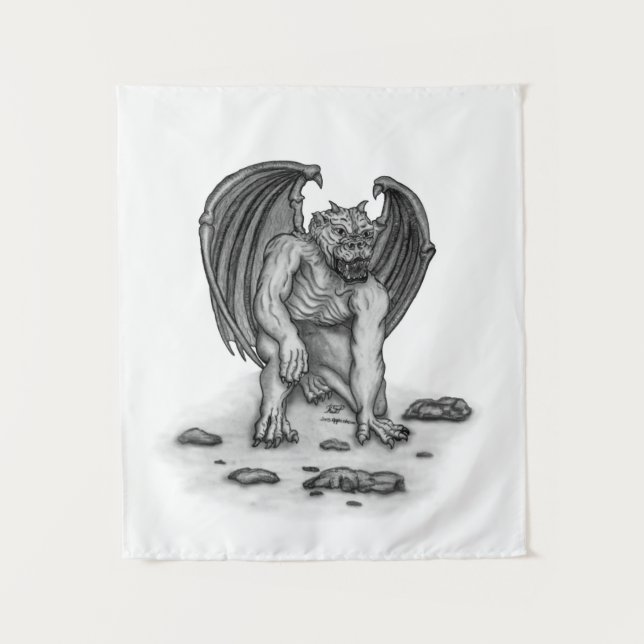 Tapiz Golem Gargoyle (Anverso)