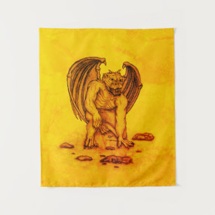 Tapiz Golem Gargoyle