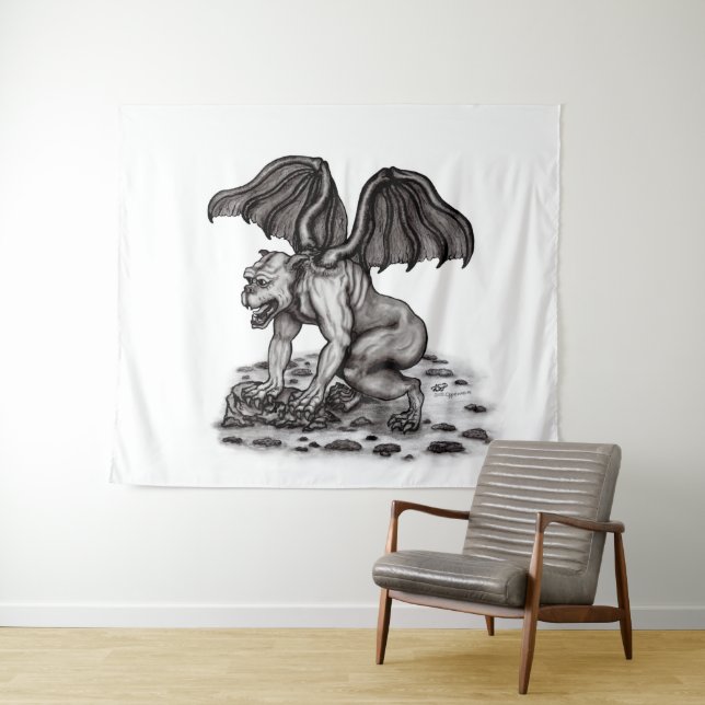 Tapiz Golem Gargoyle (In situ (horizontal))