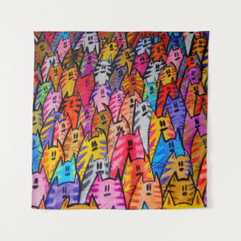 Tapiz GOLPECITO 074 - GATOS 05 - Tapicería