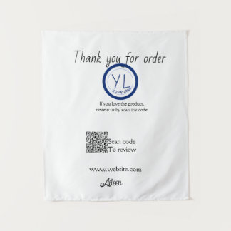 Tapiz Google review business logo website scan QR code