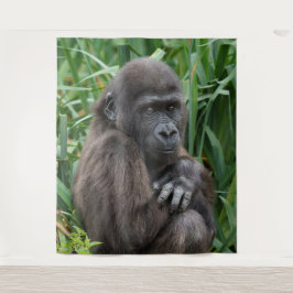 Tapiz Gorilla de bebé